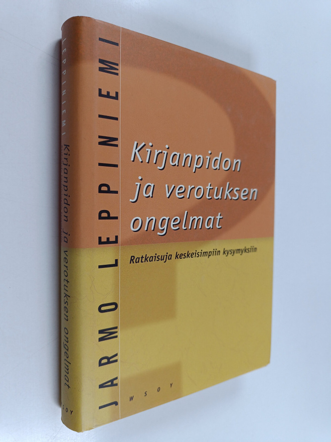 Jarmo Leppiniemi : Kirjanpidon ja verotuksen ongelmat : r...