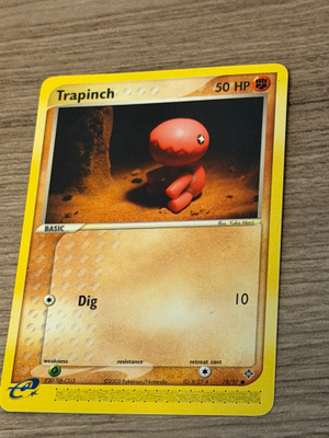 Pokemon Trapinch 78/97 EX Dragon Vintage e-Reader