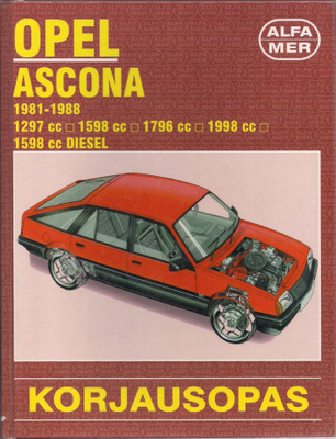 Opel Ascona 1981-1988 korjausopas