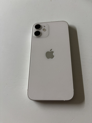 iPhone 12 Mini valkoinen, 64 Gt hyväkuntoinen!