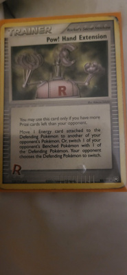 Pow! Hand Extension (TRR 85) EX Team Rocket Returns card