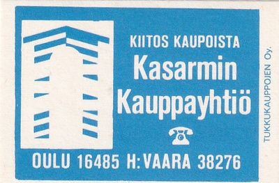 Oulu, Kasarmin Kauppayhtiö,   s85