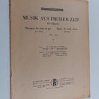 Musik aus fruher zeit fur klavier - Music of early times ... - pikkukuva 1