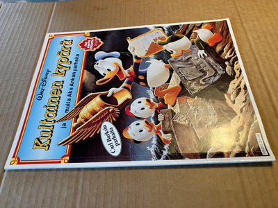 DISNEY AKU ANKAN PARHAAT KULTAINEN KYPÄRÄ HYVÄ