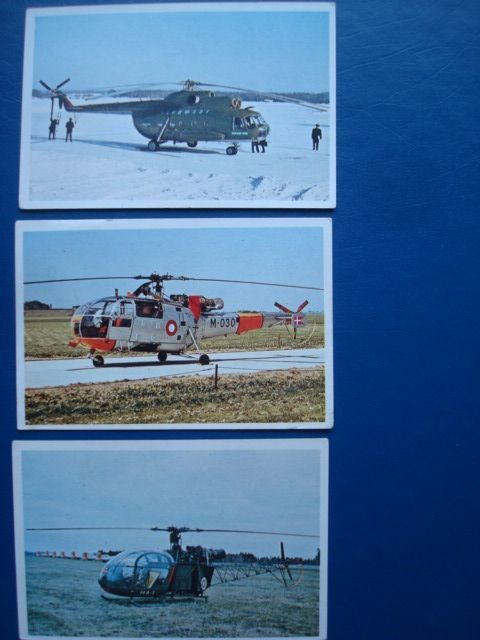 JENKKI ilmailu : 3kpl Helikopterit, N:o 69, 73 ja 74