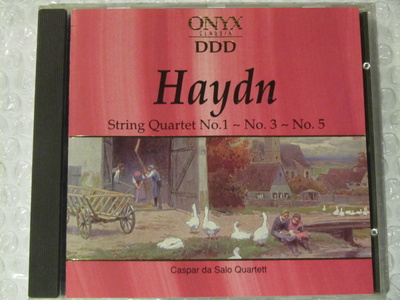Haydn • String Quartet No. 1 ~ No. 3 ~ No. 5 CD