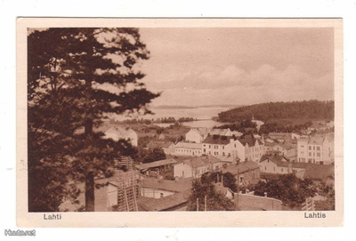 LAHTI: MAISEMA RADIOMÄELTÄ VESIJÄRVELLE (ruskea T6806)