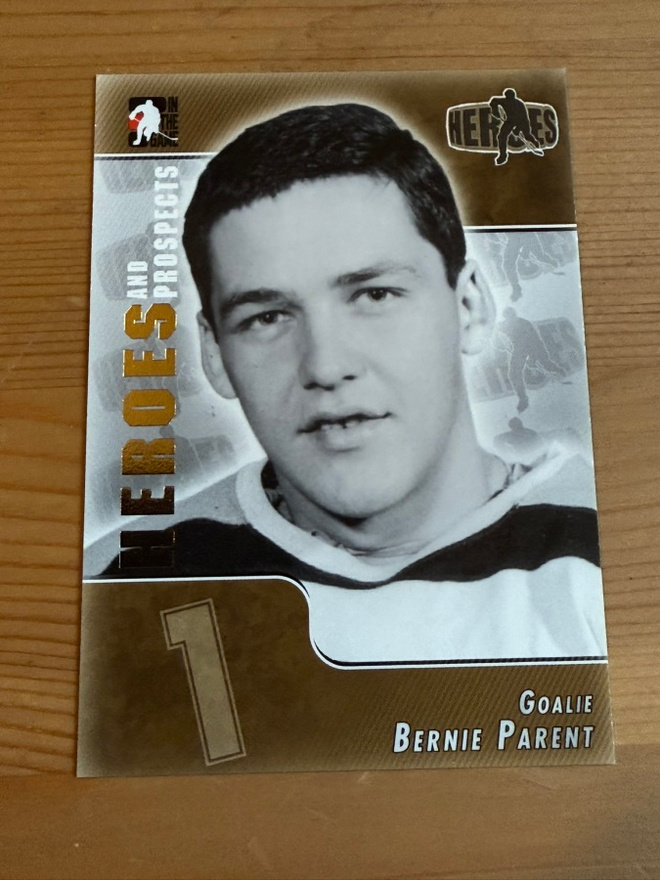 2004-05 ITG Heroes and Prospects #131 Bernie Parent