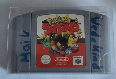 * Pokemon Snap N64 + Uusi Suojakotelo PAL Lue Kuvaus