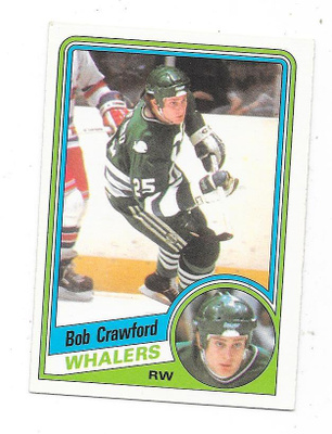 1984-85 OPC #68 Bob Crawford , Hartford Whalers