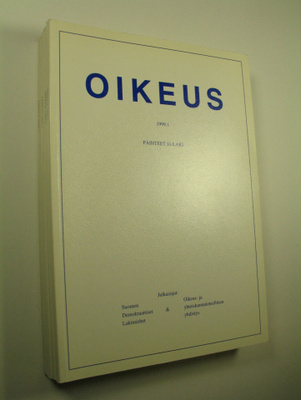 Oikeus, 1-4/1999