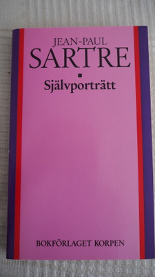 Jean-Paul Sartre: SJÄLVPOTRÄTT, 1987, **uusi**
