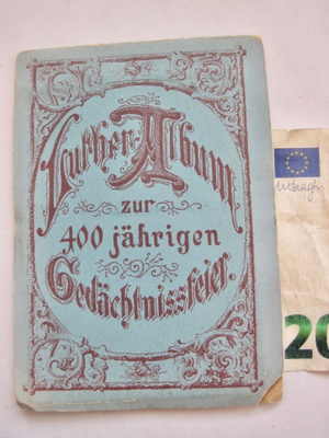 VANHA Kuvahaitari Martin Luther 400 v. 1883 KOMEAT Kuvat