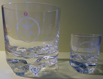 Iittala grokilasi 28cl ja ryyppylasi 4cl Tapio Wirkkala