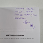 Timo Tahvanainen : Muuttuva maailmankuva (signeerattu, te... - pikkukuva 3