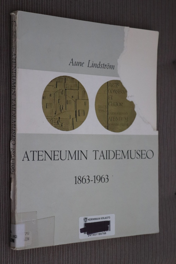 Aune Lindström : Ateneumin taidemuseo 1863-1963 (k.po )