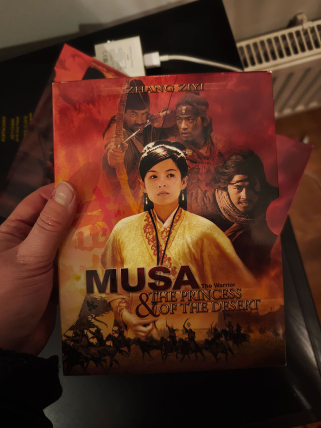 Musa The Warrior Princess of the Desert DVD boxi