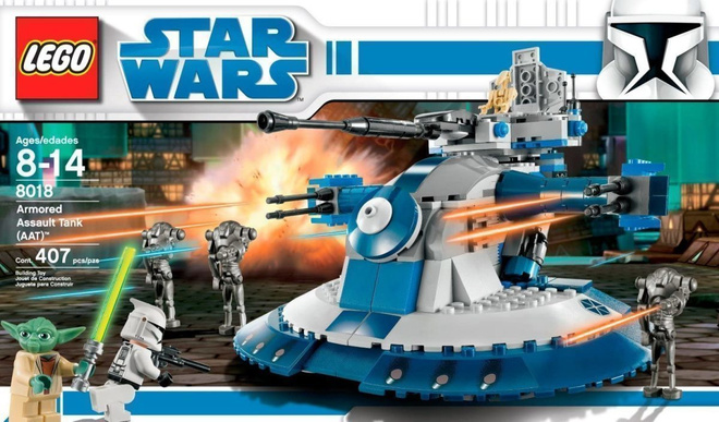 Lego 8018 Armored Assault Tank ( Star Wars ) 2009