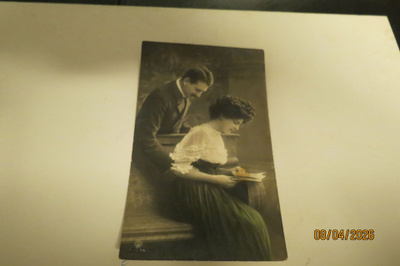 VANHA POSTIKORTTI 1906 KULKENUT
