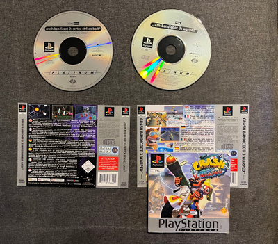 Crash Bandicoot 2 - Cortex Strikes Back & 3 - Warped PS1