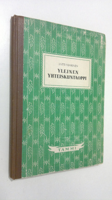 Antti Vuorinen : Yleinen yhteiskuntaoppi