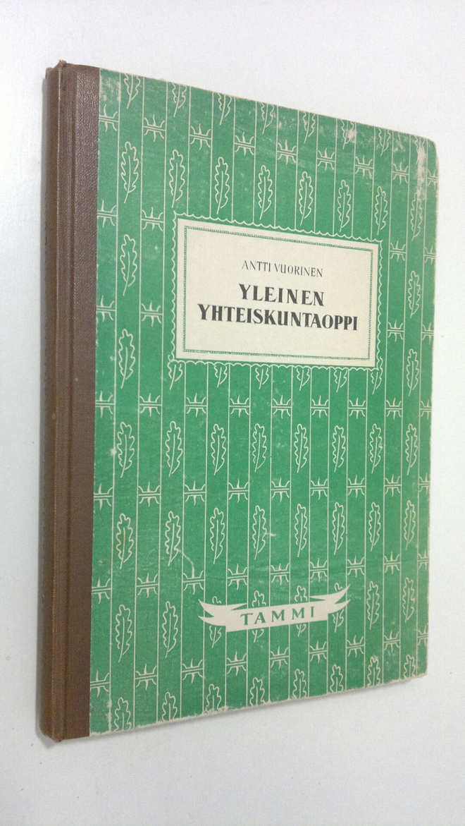 Antti Vuorinen : Yleinen yhteiskuntaoppi