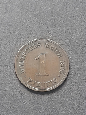 Deutsches Reich 1 pfennig 1896 A