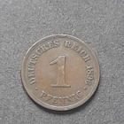 Deutsches Reich 1 pfennig 1896 A - pikkukuva 1