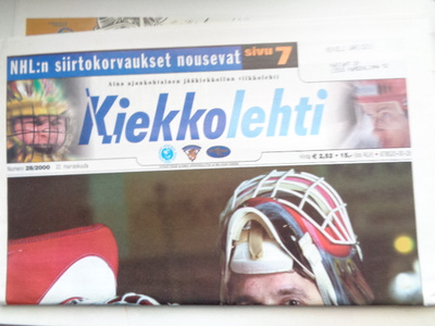 Kiekkolehti Nro 28/2000 (10.1)