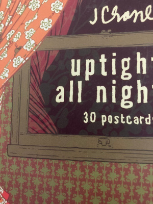JORDAN GRANE: UPTIGHT ALL NIGHT 30 postcards