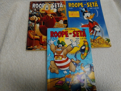 ROOPE-SETÄ  3 kpl  252, 253, 254   HYVÄ
