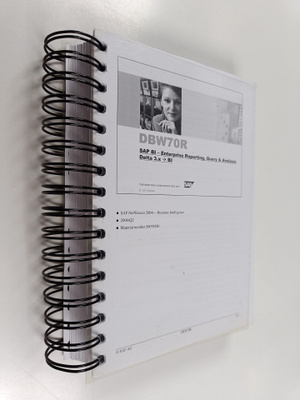 Dbw70r : sap bi - enterprise reporting, query & analysis ...