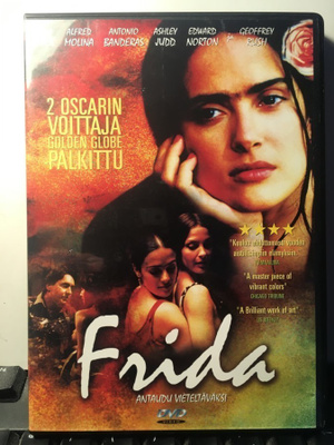 FRIDA, DVD, Taymore, Hayek, Banderas