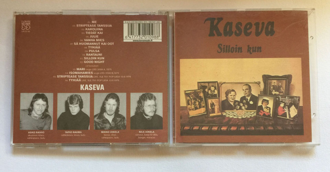 Kaseva  Silloin Kun CD  - ei viivakoodia!  Love Records  