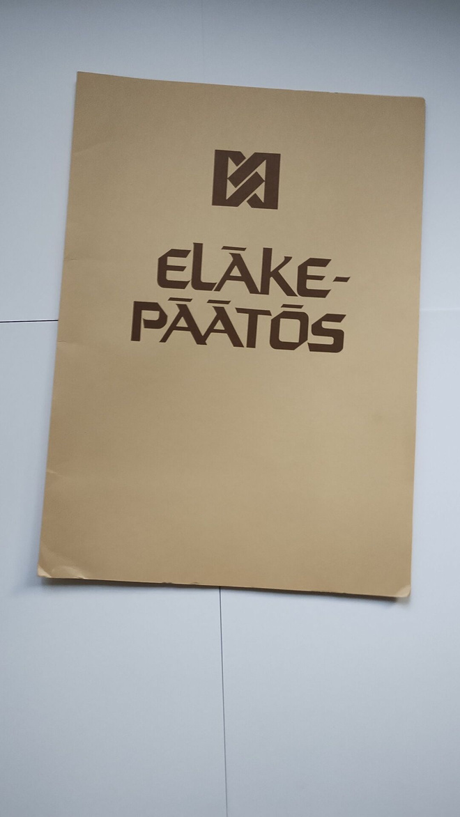 Kalervo eläkevakuutusyhtiö MAINOS v.1983