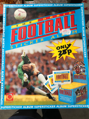 The Orbis Football Sticker Album. 1990-1991.