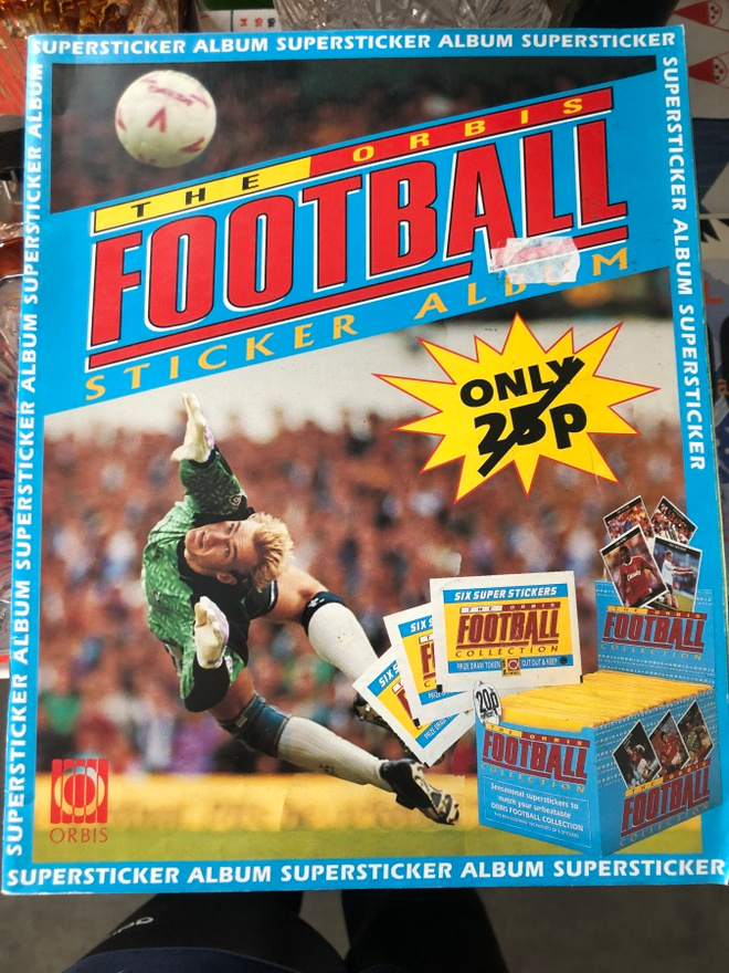 The Orbis Football Sticker Album. 1990-1991.