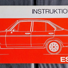 FORD ESCORT ruotsinkielinen ohjekirja käsikirja 1976 - pikkukuva 1