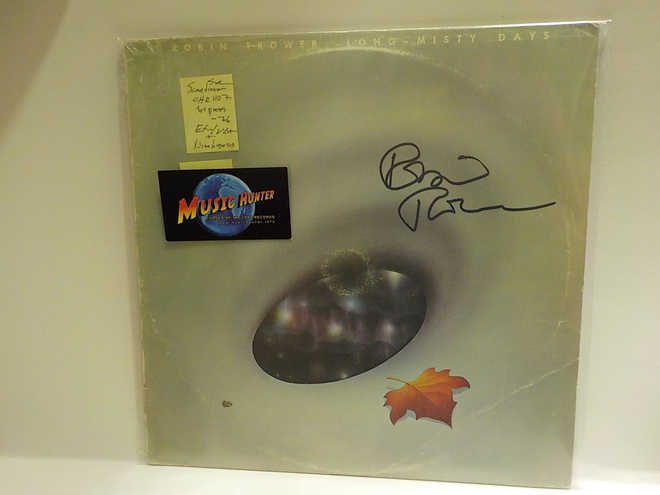 ROBIN TROWER - LONG MISTY DAYS EX-/VG+ SWE 1976 LP