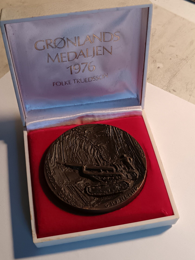 Grønlands Medalje  pronssia 1976
