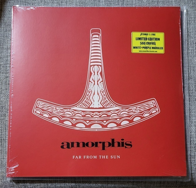 Amorphis - Far From the Sun LP 2022 valkoinen-violetti
