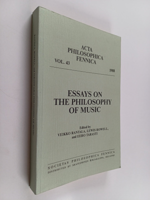 Eero Tarasti : Essays on the philosophy of music