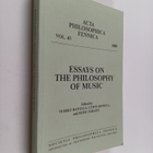 Eero Tarasti : Essays on the philosophy of music - pikkukuva 1