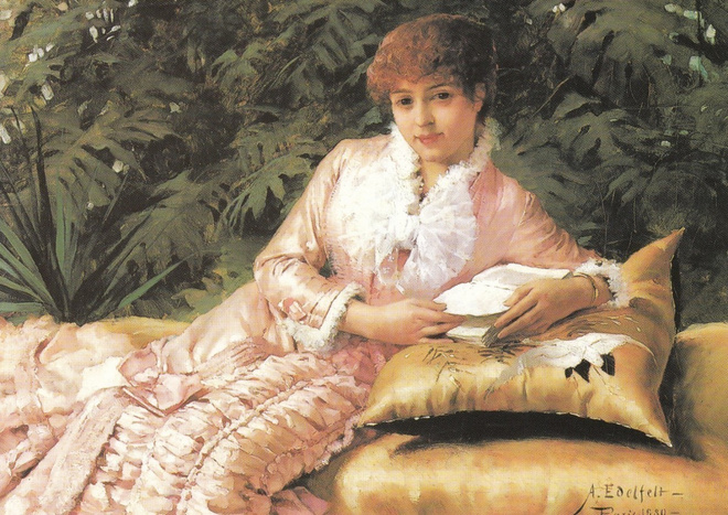 Albert Edelfelt: Lukeva pariisitar