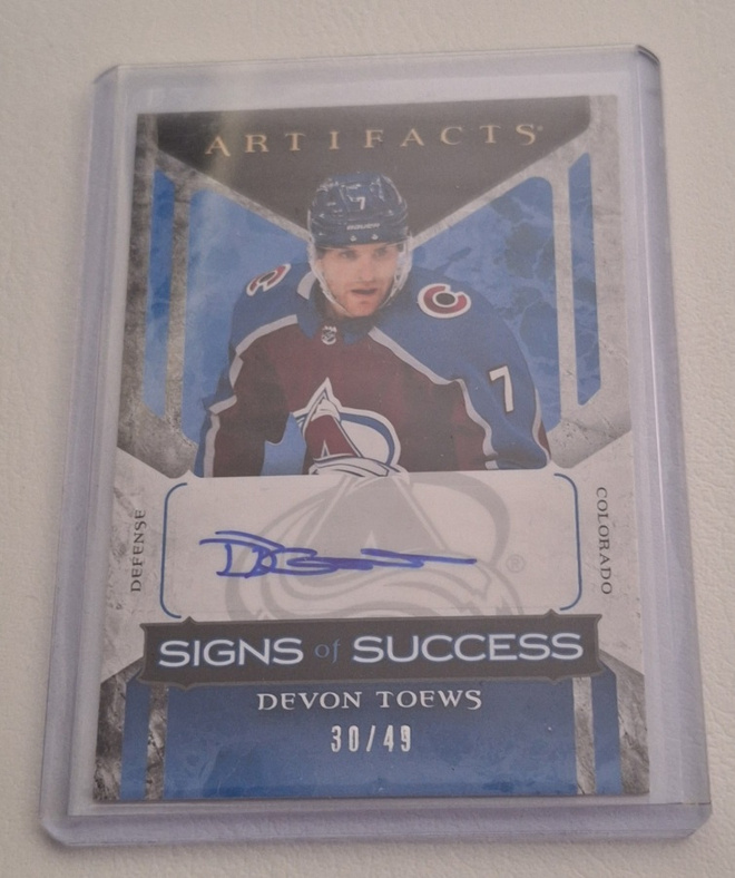 2022-23 Upper Deck Artifacts - Signs of Success SOS-DT Devon