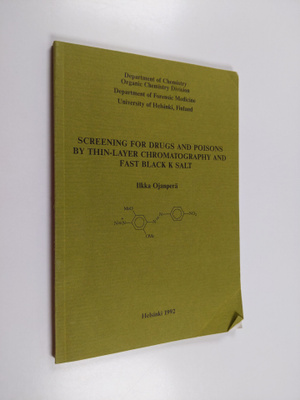 Ilkka Ojanperä : Screening for drugs and poisons by thin-...