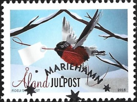 Åland 2015  Joulu  Julpost  EP leima LaPe 404