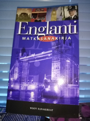 ENGLANTI MATKASANAKIRJA ( SIS POSTIKULU)