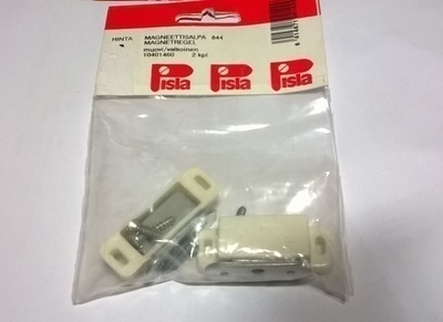 * Pisla 844 Magneettisalpa 2 Kpl Uusia Valmistettu Suomessa