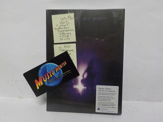 STEVEN WILSON - GET ALL YOU DESERVE 2CD+BLU-RAY+2DVD UUSI